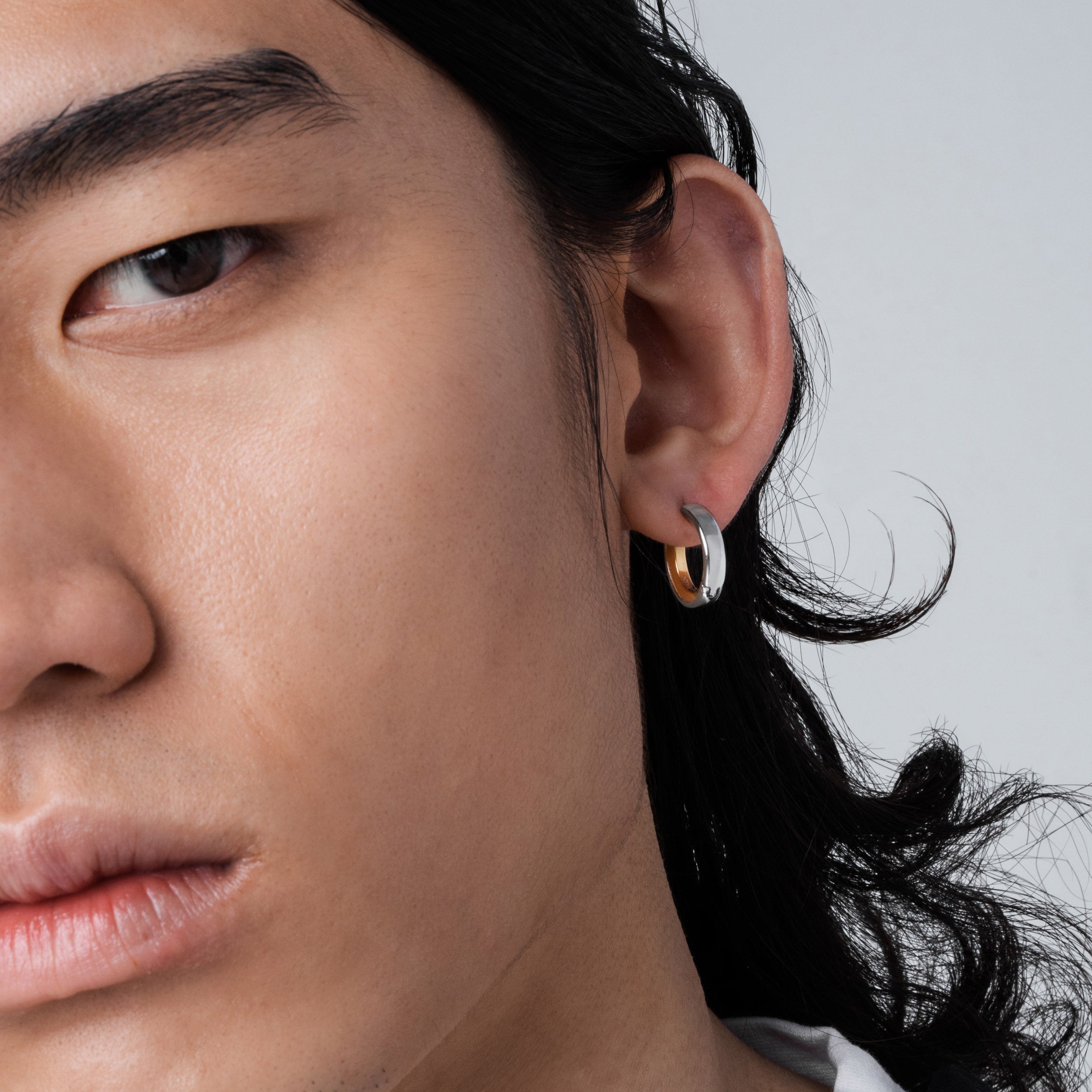 Vitaly | Stainless Steel Accessories | The Arc Earrings