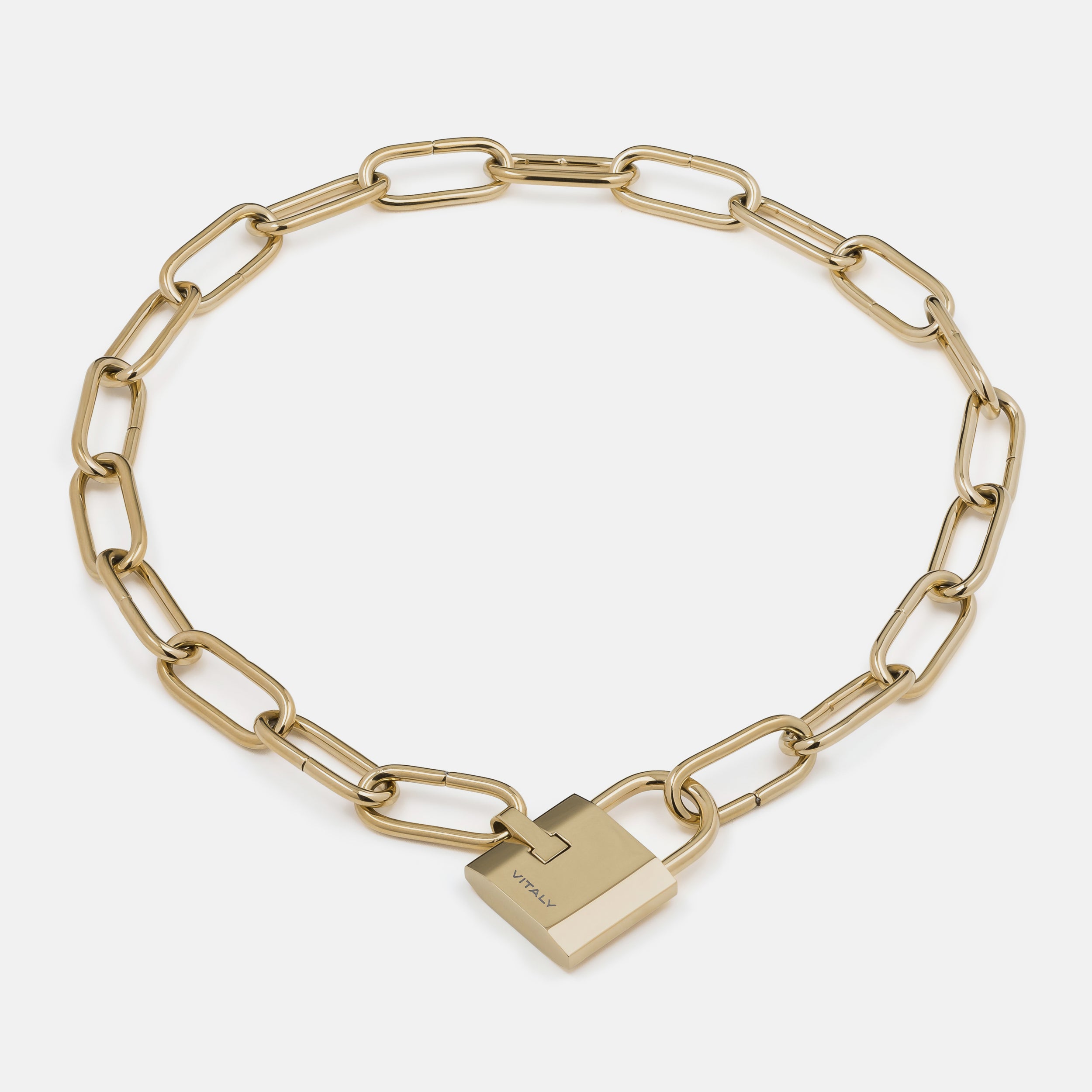 Vitaly Gold Lock Chain deals